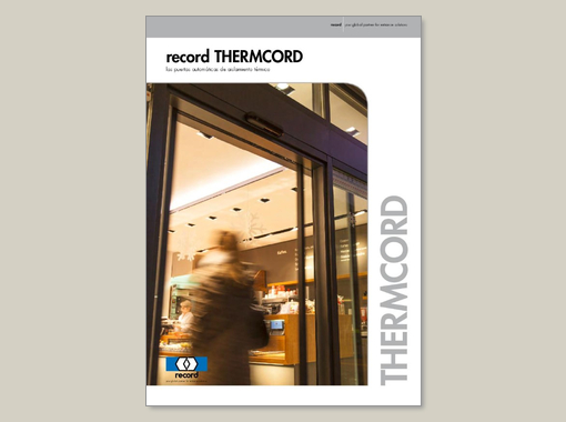 record THERMCORD – folleto