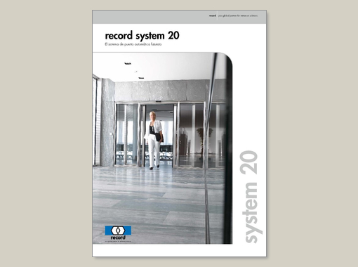 record system 20 – folleto
