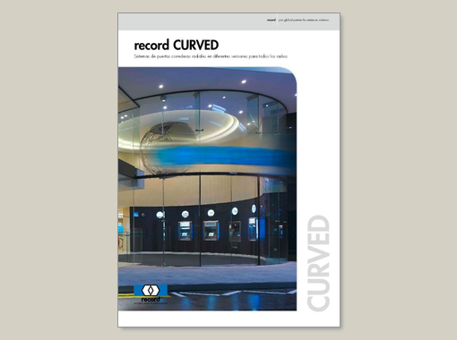 record CURVED – folleto