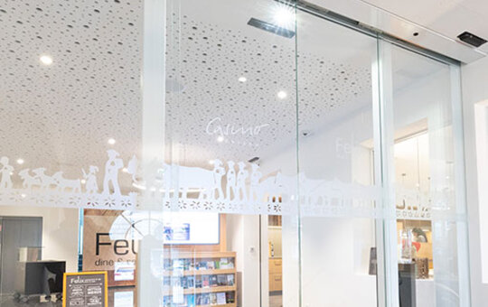 record STA 20 Frameless – Frameless linear sliding door record STA 20 FL